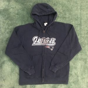 🌠3/$12 or FREE🌠 Patriots full zip up hoodie